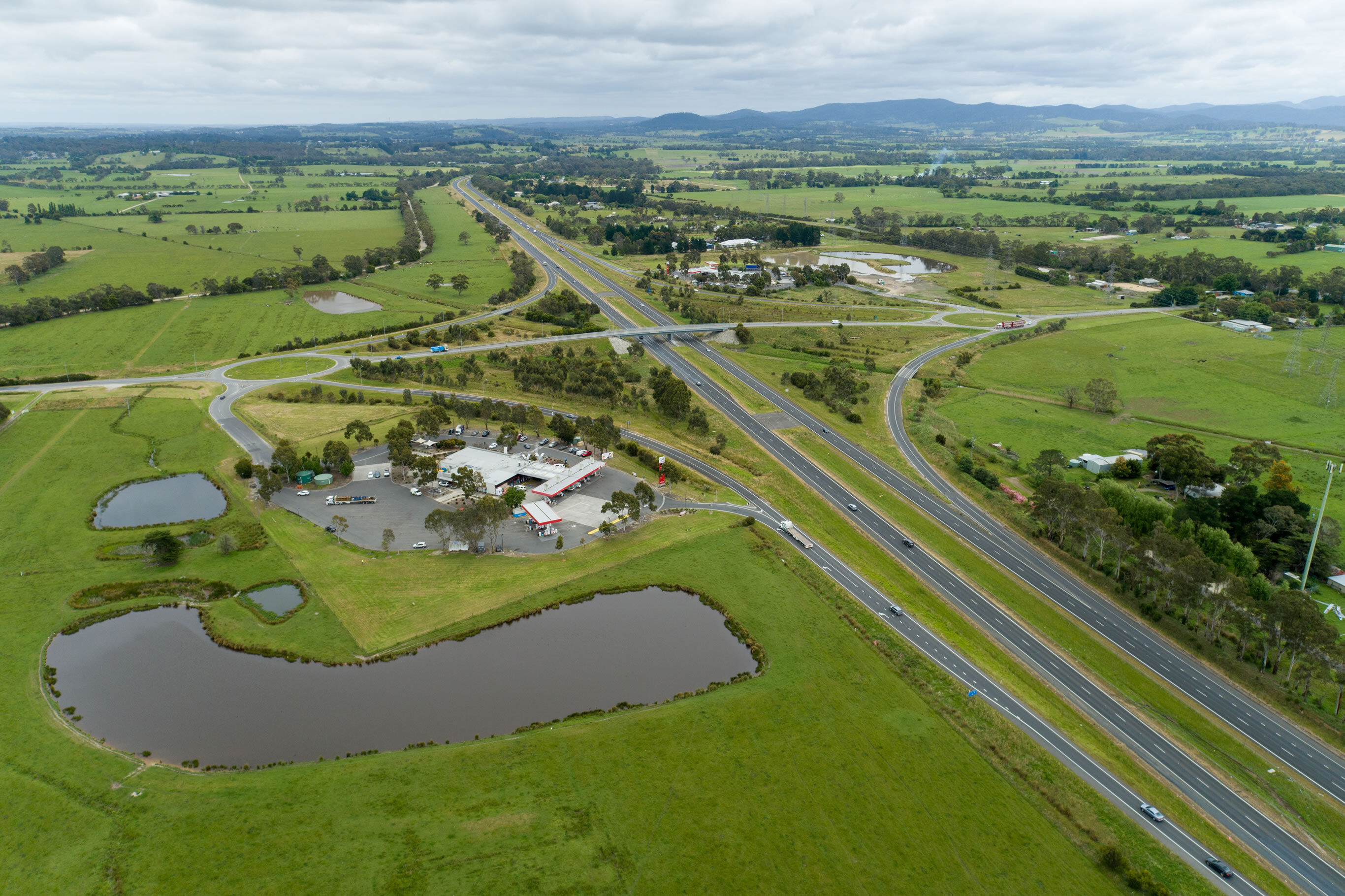 Sand Road Princes Highway Longwarry Cut & Fill