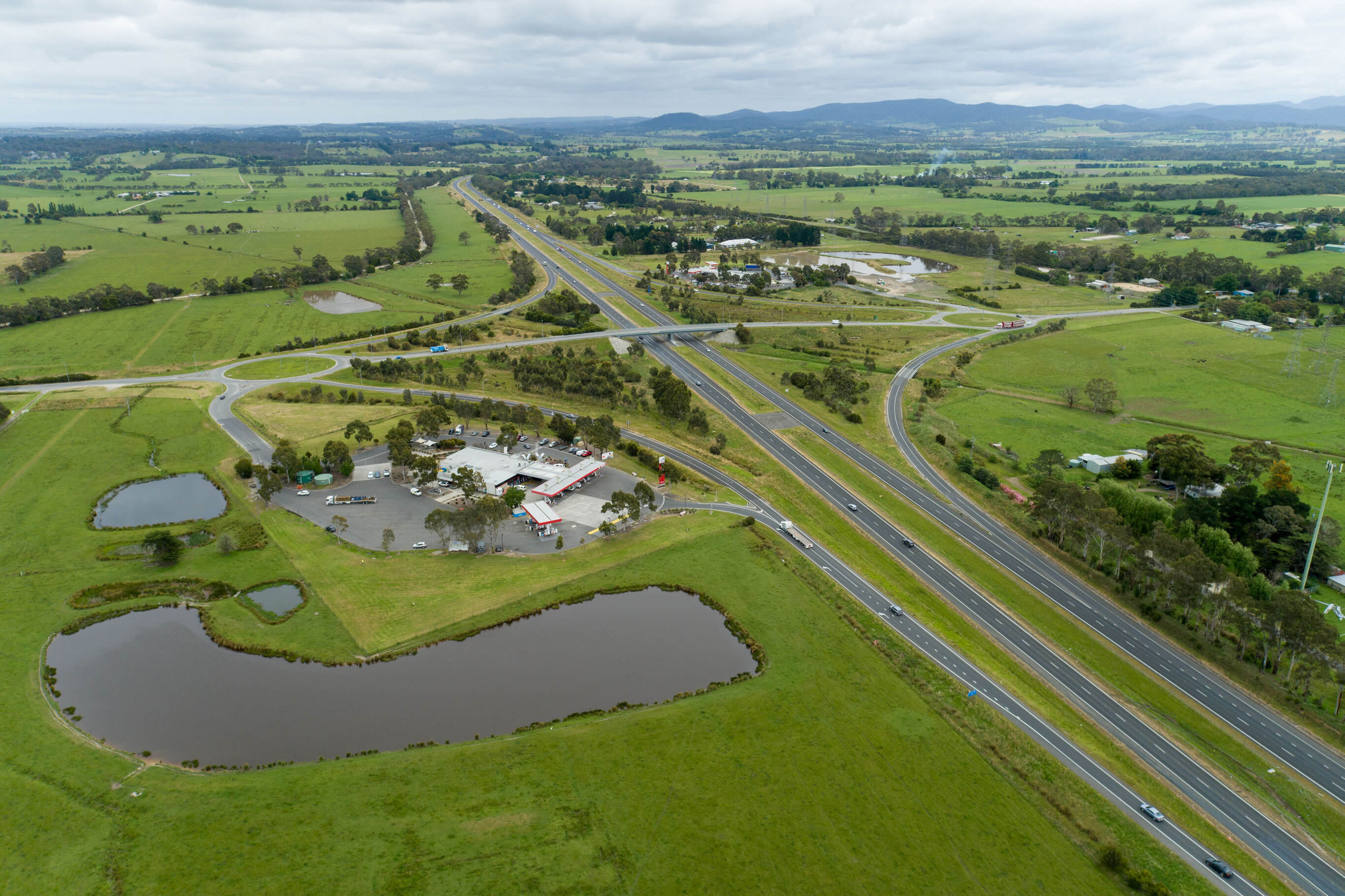 Sand Road Princes Highway Longwarry Cut & Fill