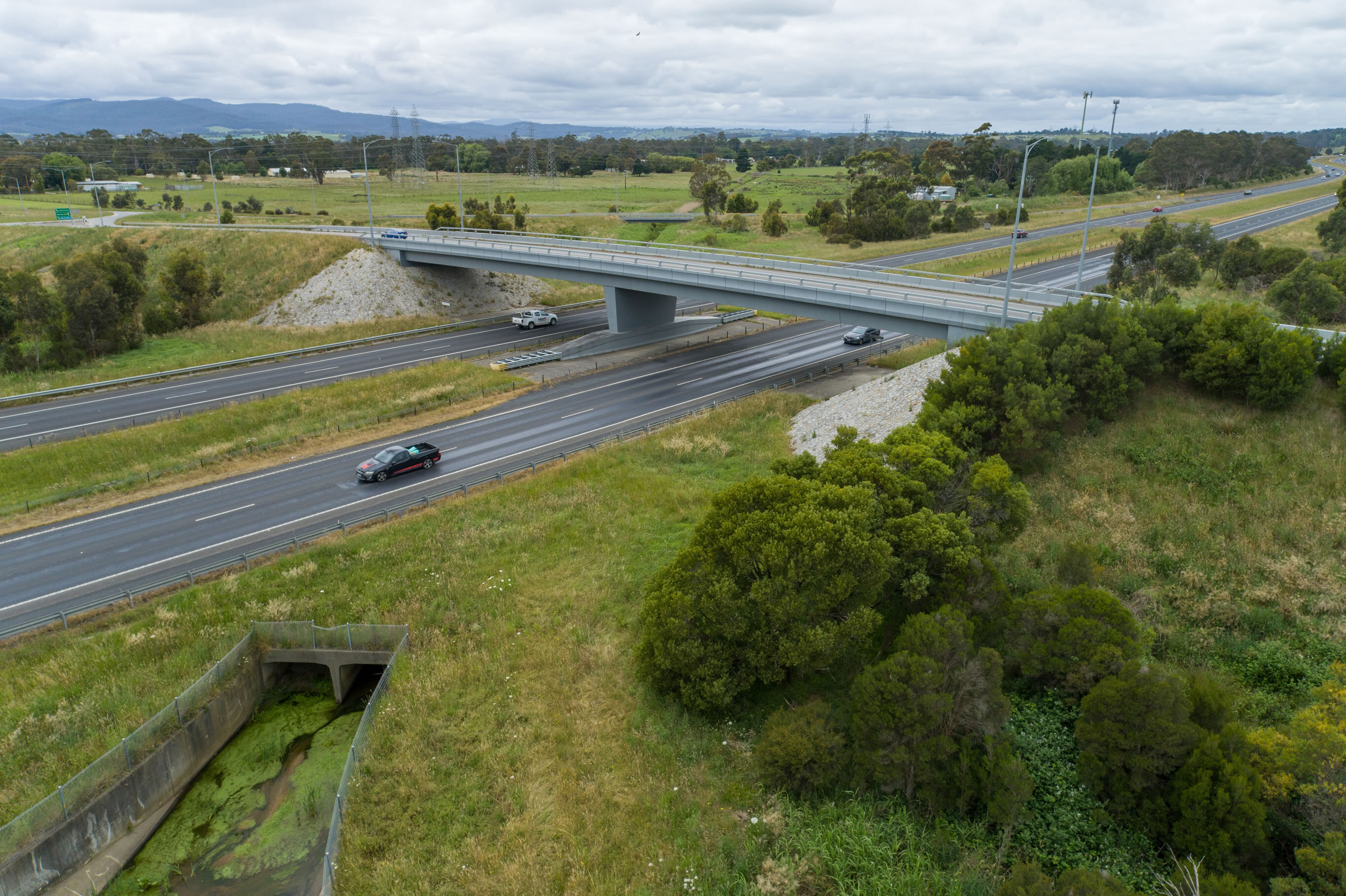 Sand Road Princes Highway Longwarry Cut & Fill