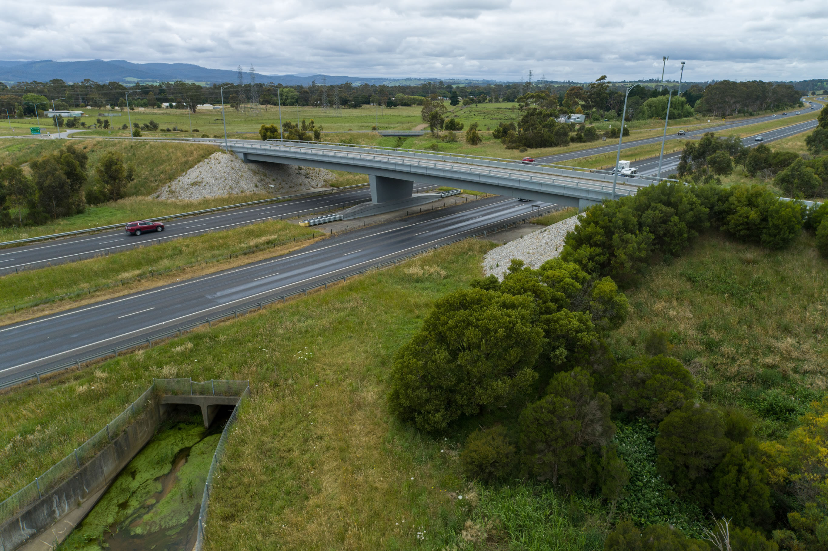 Sand Road Princes Highway Longwarry Cut & Fill