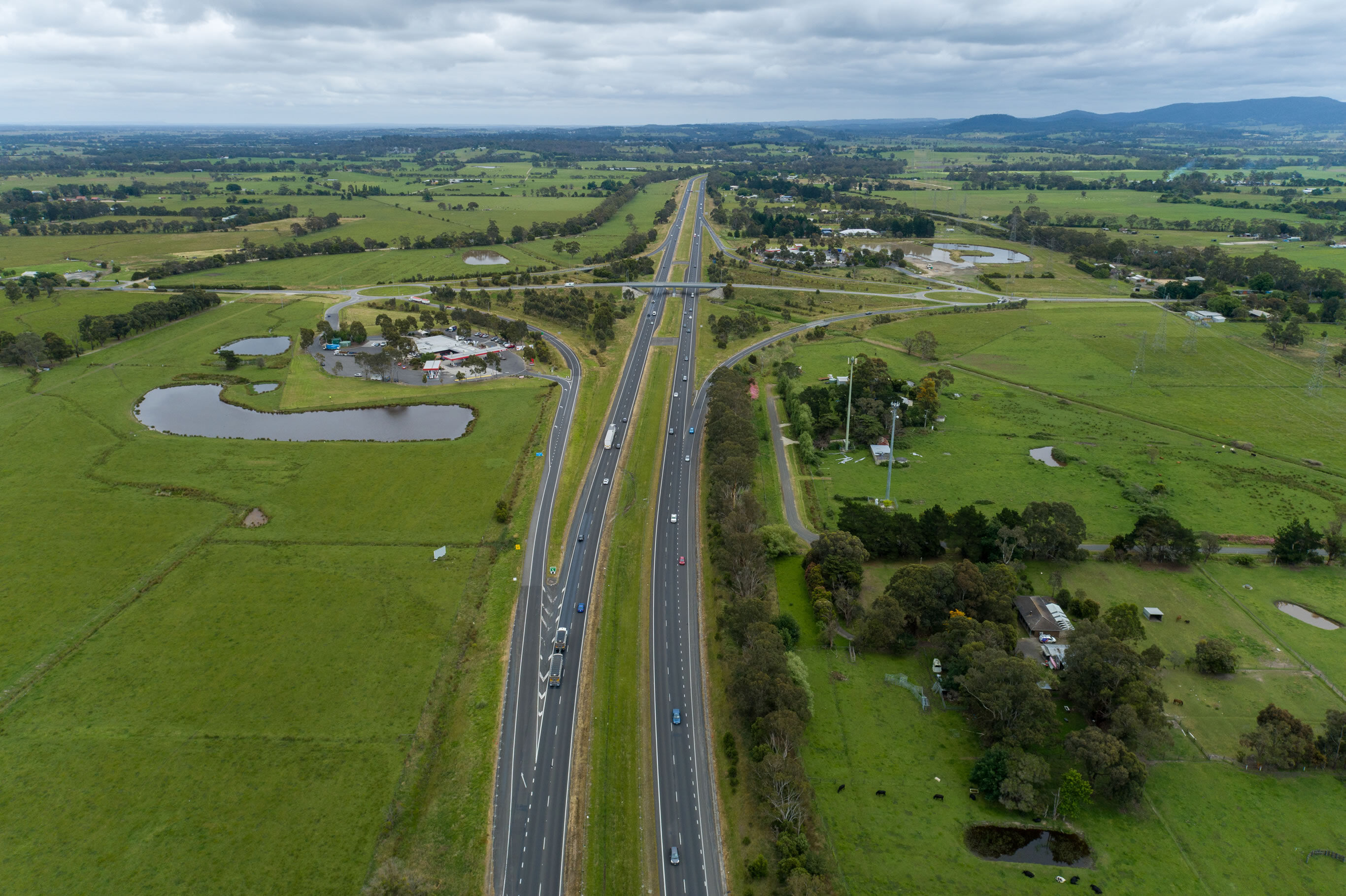 Sand Road Princes Highway Longwarry Cut & Fill