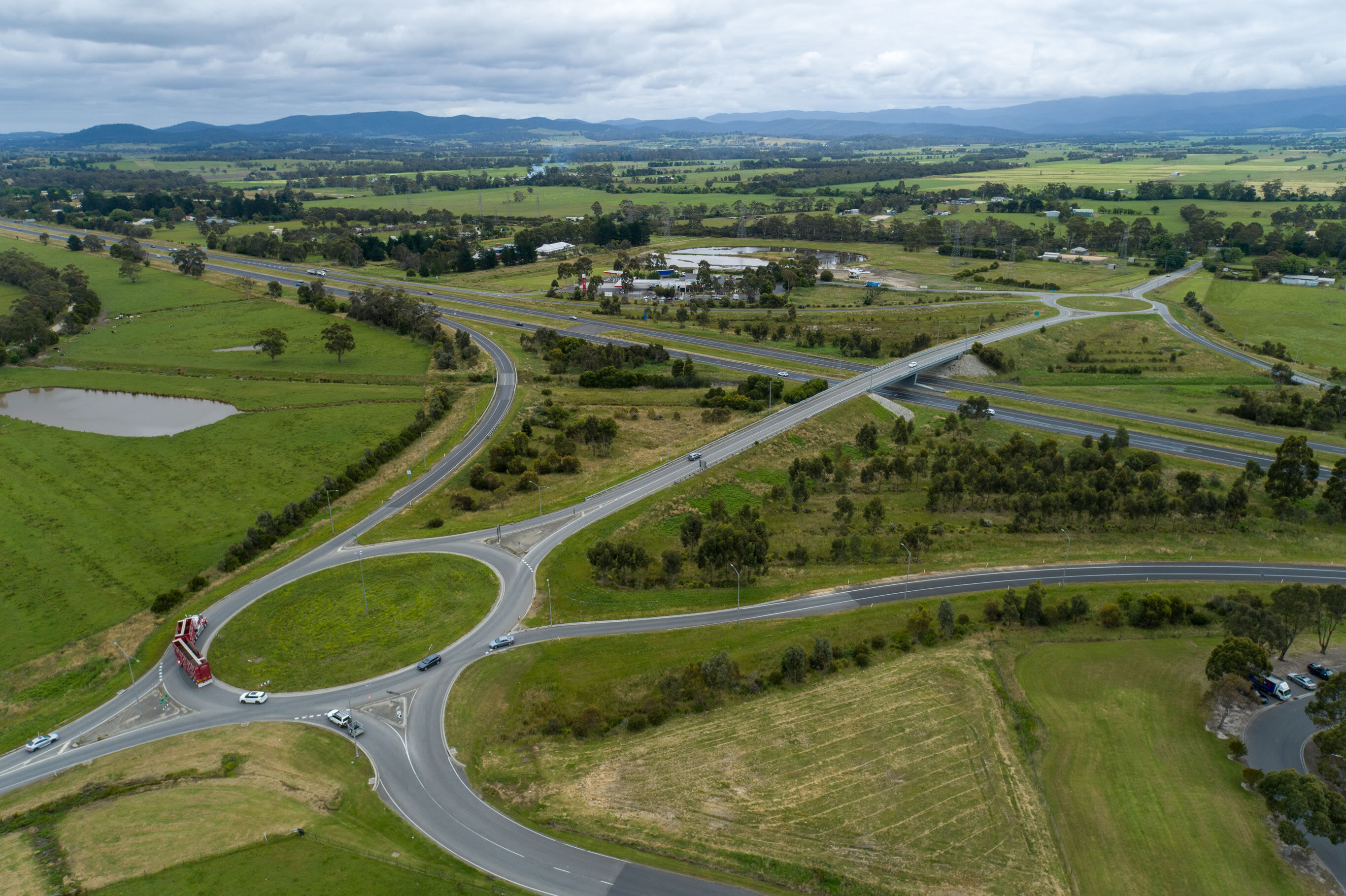 Sand Road Princes Highway Longwarry Cut & Fill