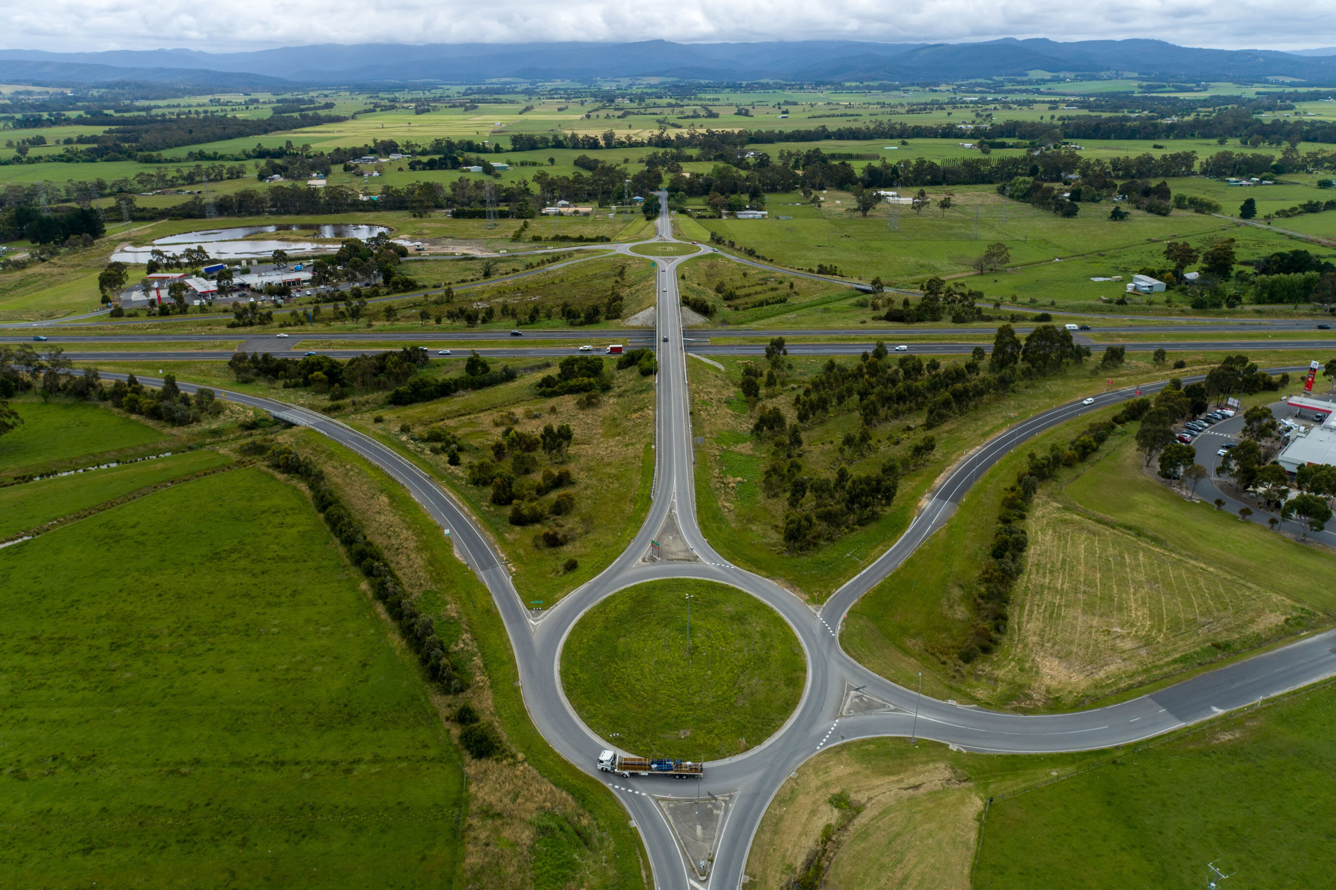 Sand Road Princes Highway Longwarry Cut & Fill