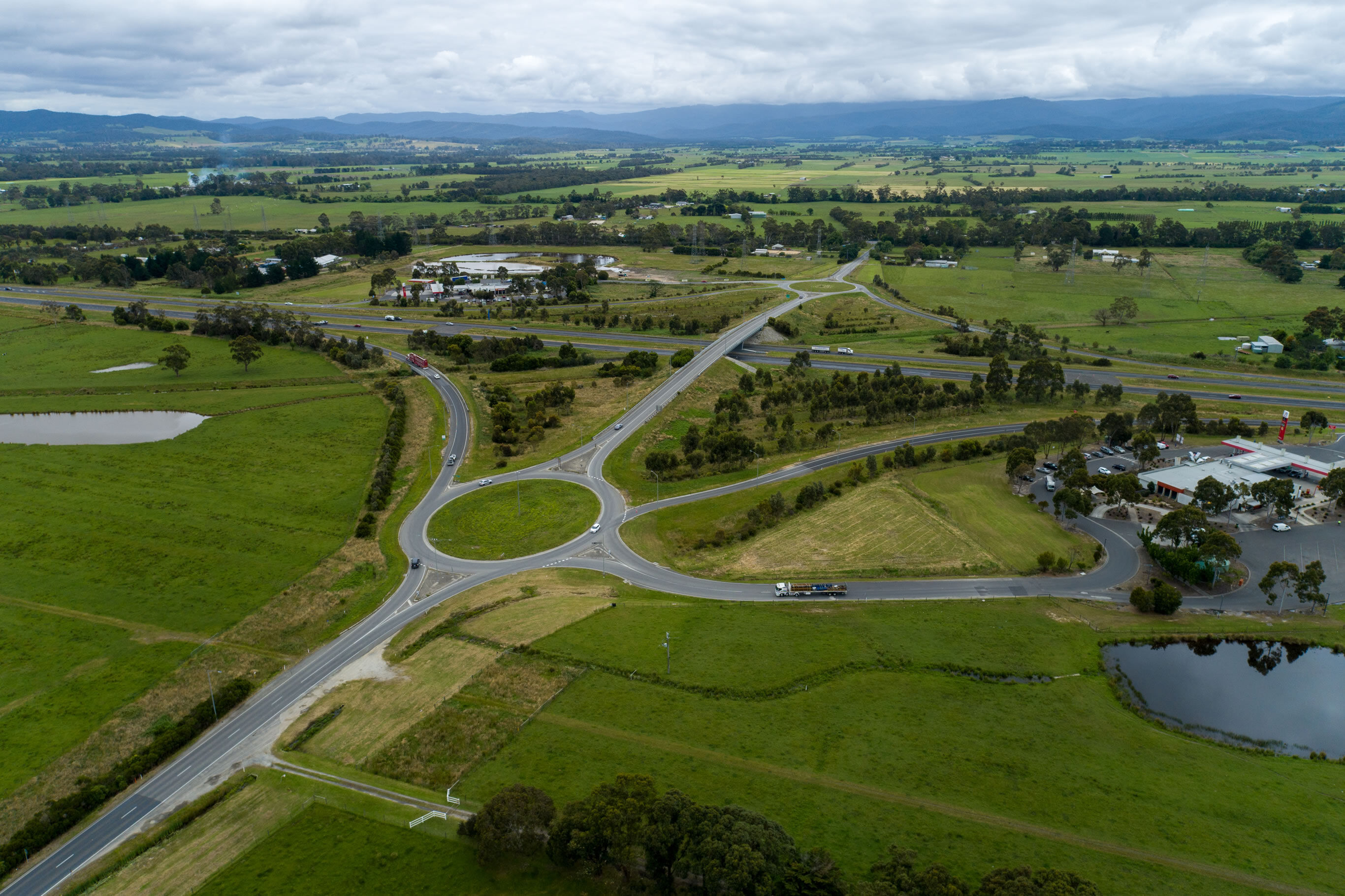 Sand Road Princes Highway Longwarry Cut & Fill