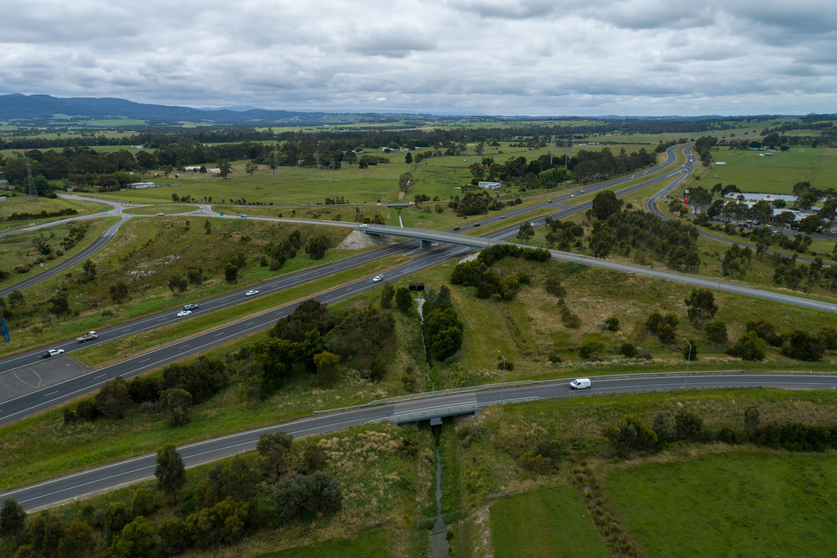 Sand Road Princes Highway Longwarry Cut & Fill