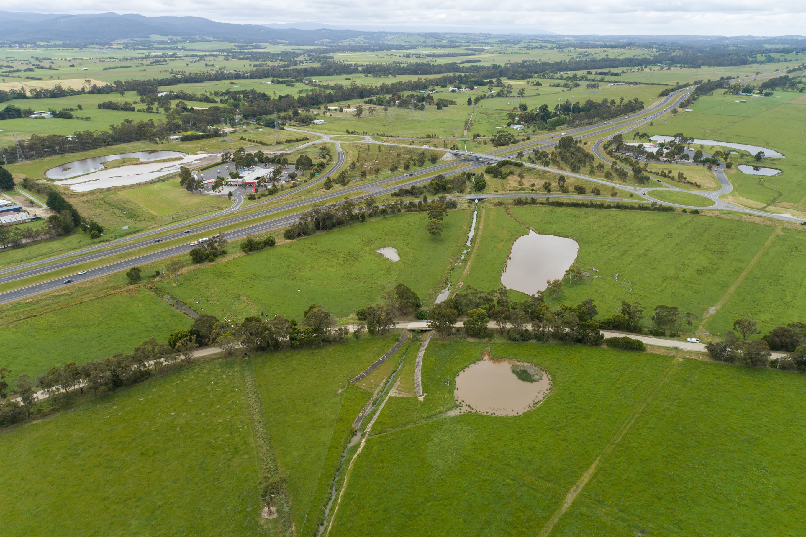 Sand Road Princes Highway Longwarry Cut & Fill