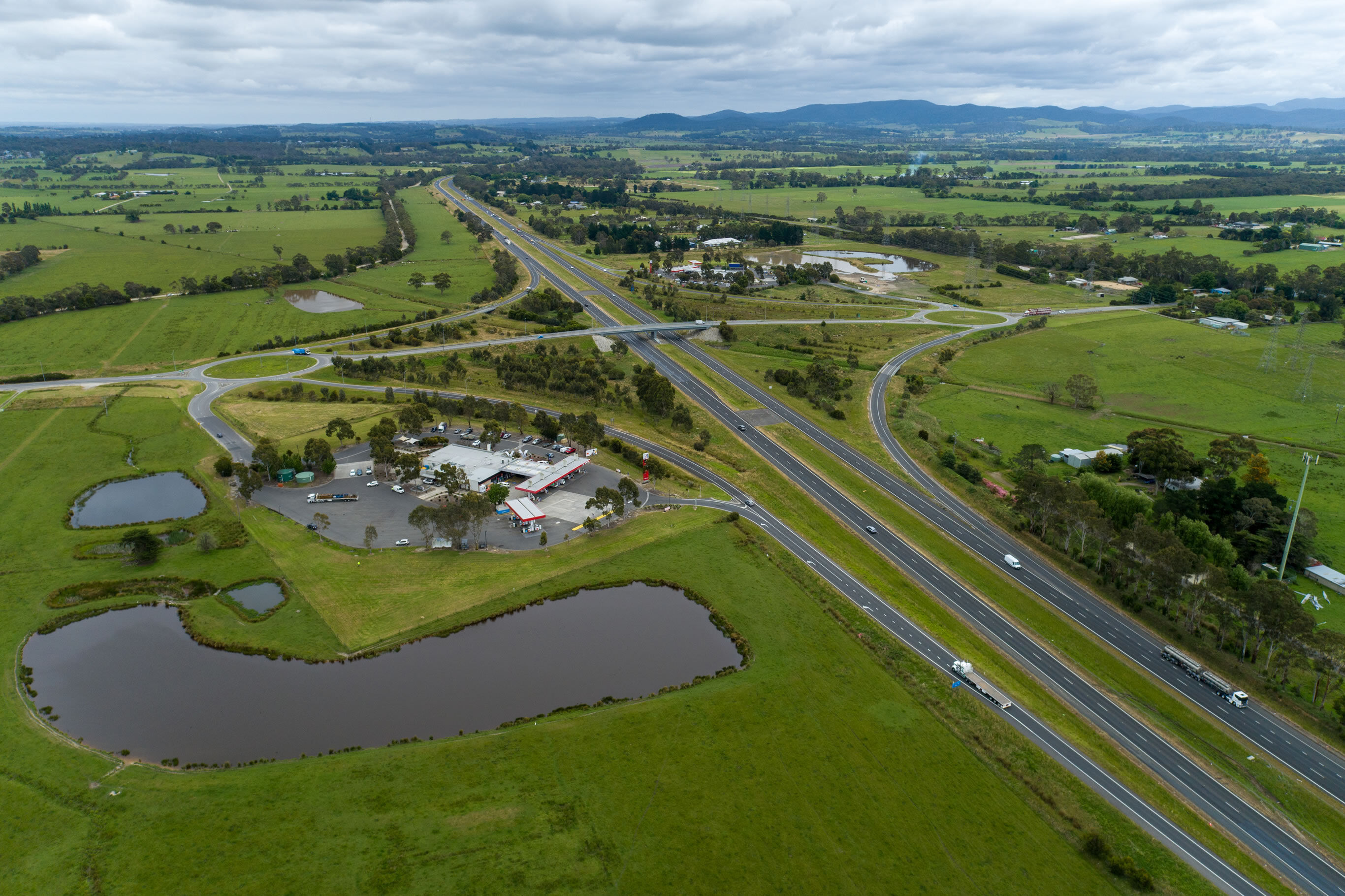 Sand Road Princes Highway Longwarry Cut & Fill